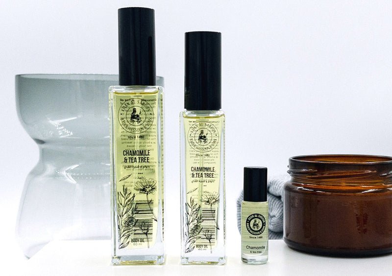 Chamomile & Tea Tree Aromatherapy Oil - be - natura.ae