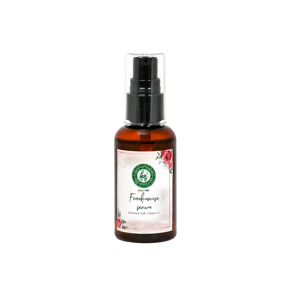 Frankincense & Rose Serum with Vitamin C - 50ML - be - natura.ae