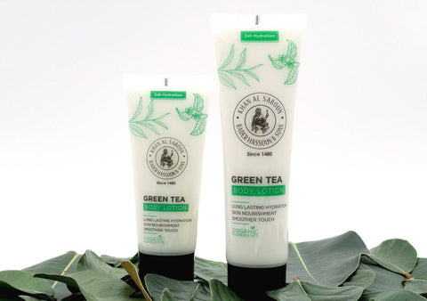 Green Tea Body Lotion - 60ML - be - natura.ae