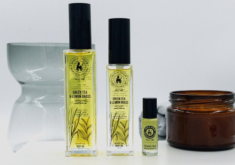 Green tea & Lemon Grass Aromatherapy Oil - be - natura.ae