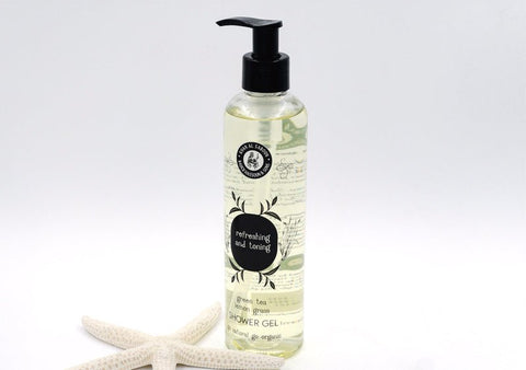 Green Tea & Lemon Grass Shower Gel - be - natura.ae